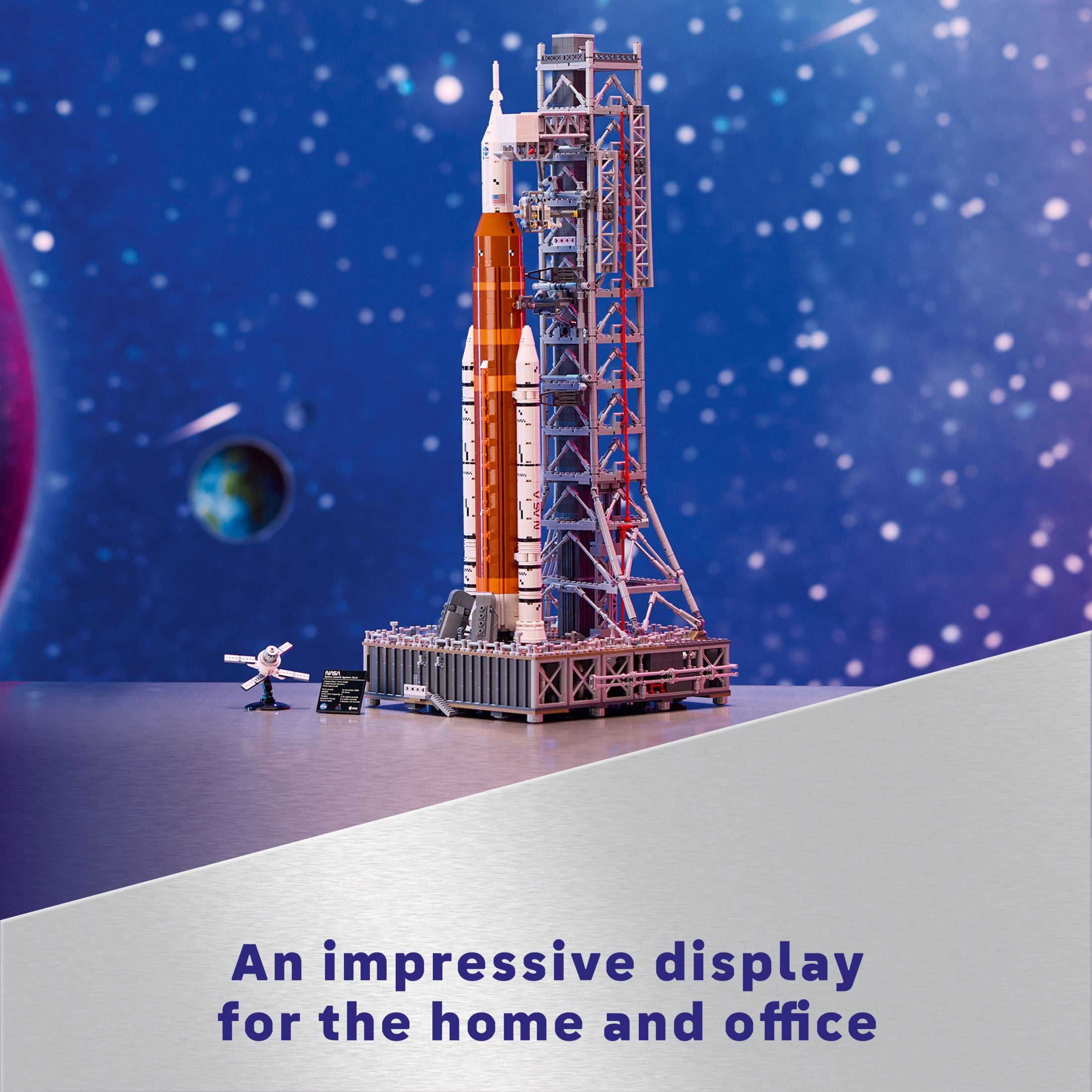 LEGO Icons NASA Artemis Space Launch System, Buildable Space Gift for Adults, DIY Project for Adults, 10341