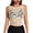 *Beige, variant on VBVC Women's Floral Lace Sleeveless Crop Tops , Ladies' Wrap Front Sheer Tank Blouses , Layering Camisole Shirts For Women,Beige,S-XL
