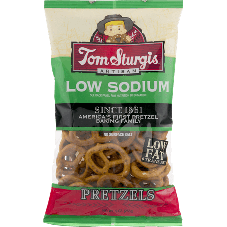 Tom Sturgis Artisan Low Sodium Little Ones Pretzels 9 oz. Bag (3