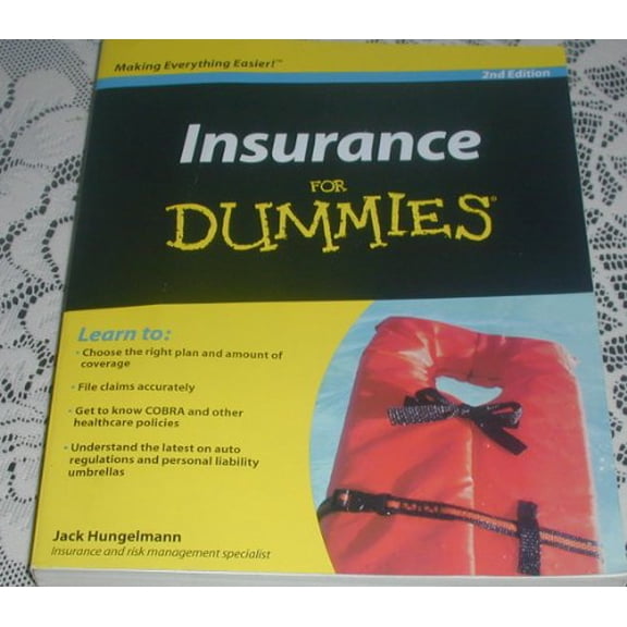 Pre-Owned Insurance for Dummies (Paperback) by Jack Hungelmann