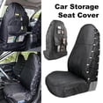 thumbnail image 4 of Universal Adjustable Washable Oxford Fabric Car Front Seat Covers with PU Coating for Travel, Anti-Scratch and Waterproof, 4 of 8