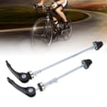 thumbnail image 1 of 1 Pair Bicycle Skewer, Quick Release Bike Wheel Hub Front And Rear Skewers Cycling Tools, 1 of 8