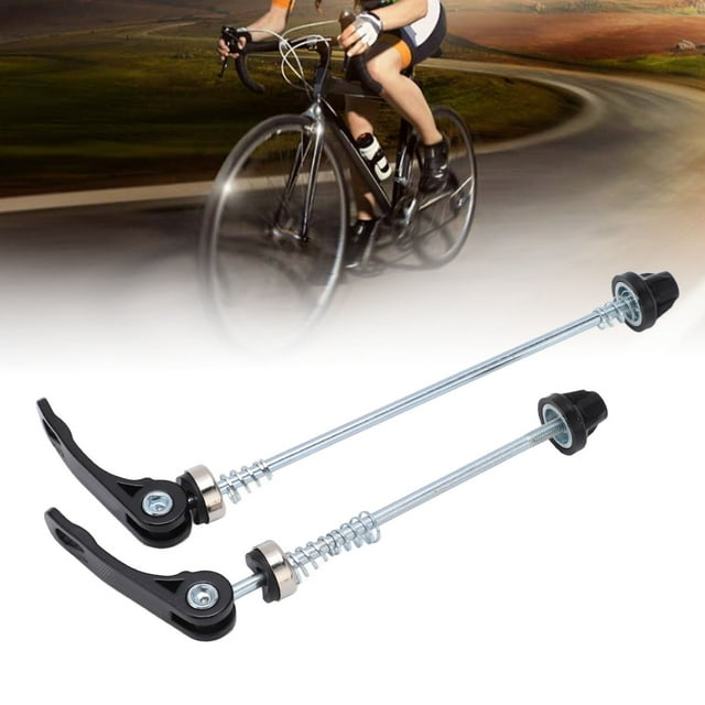 1 Pair Bicycle Skewer, Quick Release Bike Wheel Hub Front And Rear Skewers Cycling Tools