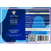 As I Am Dry & Itchy Scalp Care Spot Drops – Soothing for Flakes & Itch – 2 fl oz (Magnolia Extract, Kudzu Extract & Piroctone Olamine)