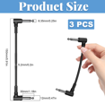 thumbnail image 2 of Guitar Pedal Cable, Clear Sound, Durability, Ultra Low Capacitance, Flexible Instrument Cable for Professional Grade Audio Transmission, 2 of 7