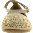 thumbnail image 3 of Adorababy Girls BA0032 Fashion Dressy Flats Shoes, 3 of 4