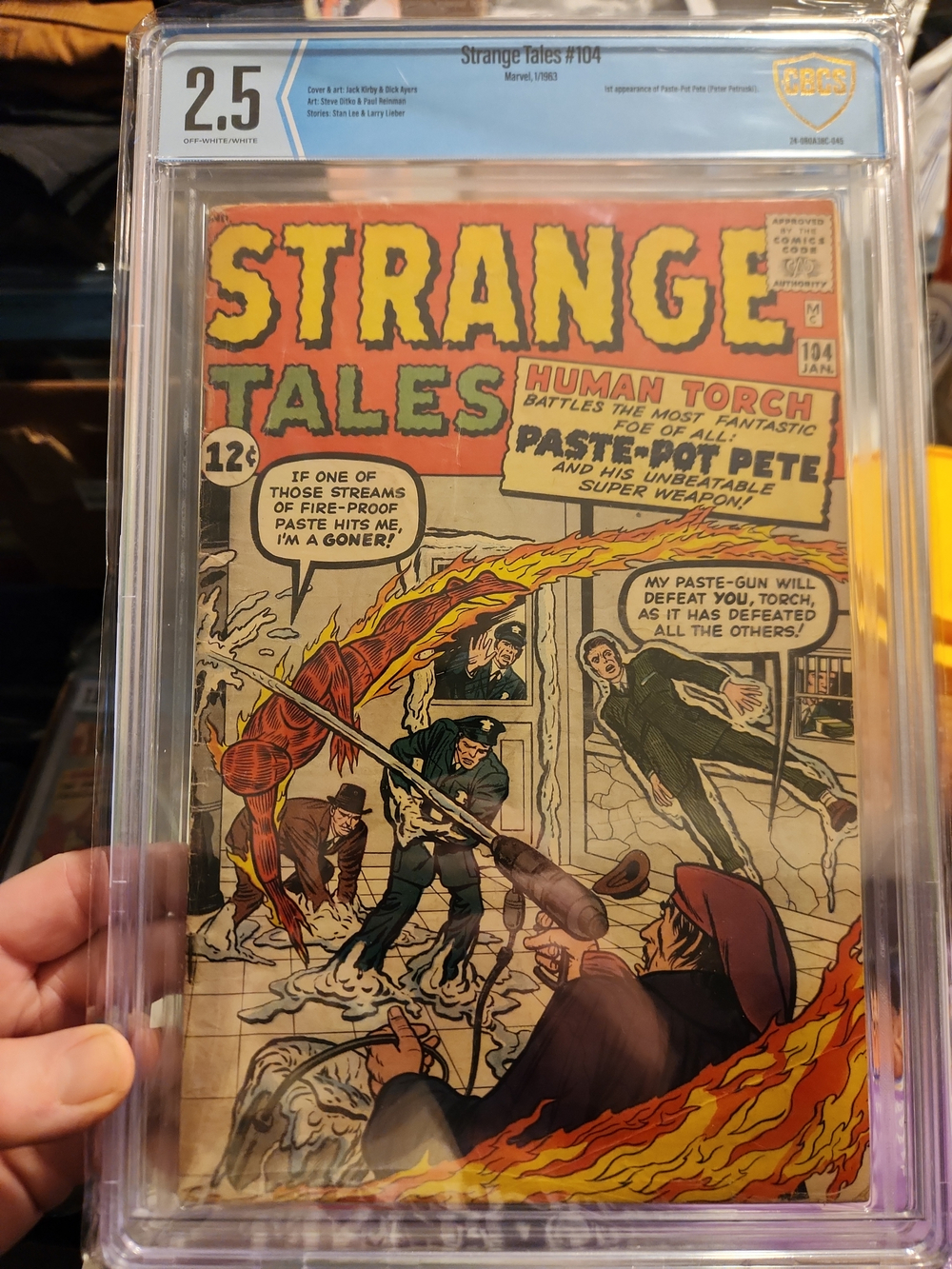 Cover of Strange Tales #104