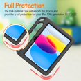 thumbnail image 5 of SUPNICE Kids Case with Built-in Screen Protector for New iPad 11-inch (A16) 2025 / iPad 10th Generation 2022(10.9 inch) with Shockproof Handle Stand Case for iPad 11/10.9 Inch,Black, 5 of 8