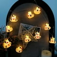 thumbnail image 5 of Cow Ducks String Lights Cow Rubber Duck Light  Black Heart Print Cowboy Fun Duck Night Fairy Decor Light for Cow Theme Birthday  Party  Kids Boys Girls Bedroom, 5 of 12