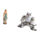 thumbnail image 5 of Estatua,Colección religiosa de estatuas y figuras,Resina y figura de dama,Figuras de búhos,Figuras de búhos,animales artificiales,artesanías,decoración del hogar, 5 of 8