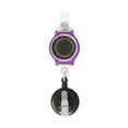 thumbnail image 2 of Dakota 27423 Unisex Clip on Water Resistant Retractable Badge Clip with Nurse Watch & ID Badge Holder, Purple, 2 of 4