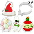 thumbnail image 3 of Coxeer Ensemble de Coupe-Cookies Mignon en Acier Inoxydable pour Biscuits pour Noël, 3 of 10