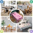 thumbnail image 5 of Pink Breast Cancer Rectangle Tablecloth 60"x120",Waterproof Polyester Rectangle Table Cloth, Wipeable Spillproof Polyester Tablecloth for Dining, Camping, Indoor and Outdoor, 5 of 6