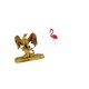 thumbnail image 5 of Escultura,Estatua de resina,figura decorativa para el hogar.,Esculturas de animales coleccionables,Estatua de estaca de jardín,Adorno de flamenco para jardín,patio,porche, 5 of 7