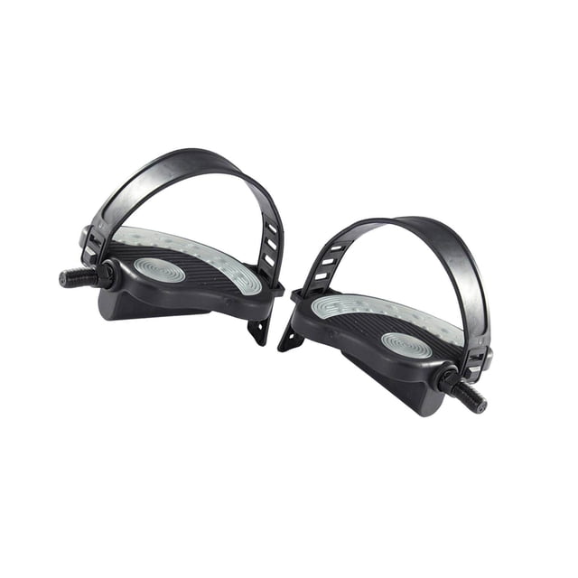 Exercise Bike Bicycle Pedals with Adjustable Straps Long 12.7mm elderly only Bike spindle