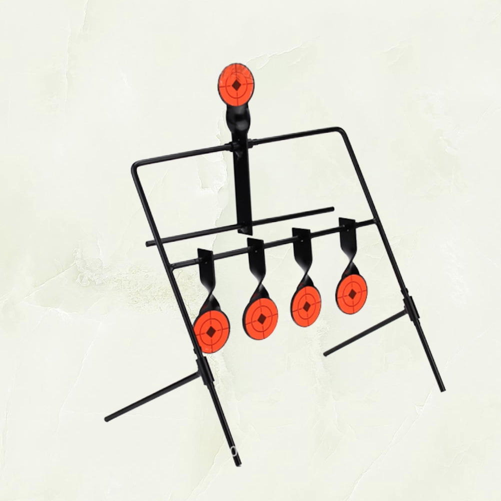 WHAMVOX 5 Targets Self Resetting Air Metal Set for Practice Playing (Black)