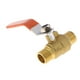thumbnail image 3 of Cobre Válvula Rosca Conector Grueso doble exterior 3 Naranja Cola válvula de bola de latón, 3 of 6
