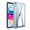 Blue, variant on Back Case for iPad mini 6th Gen 8.3" 2021, Slim Clear Transparent Back Cover with Shockproof Acrylic Back + Soft TPU Bumper Frame Anti-Fingerprint Lightweight for iPad mini 6, Pink
