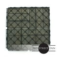 thumbnail image 3 of 3rd Street Inn 12" x 12" Modern Grey Wood Deck Tiles, for Balconies Showers 20 Pack, 3 of 8