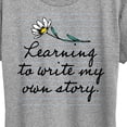 thumbnail image 3 of Instant Message - Write My Own Story - Women's Short Sleeve Graphic T-Shirt, 3 of 6