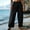 Black, variant on Men's Pants Casual Mens Straight Leg Pants Stretchy Waist Home Sleepwear Trousers Solid Comfortable Regular Fit Trousers Work Fall Winter Pants Beige
