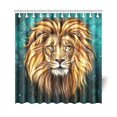 thumbnail image 1 of Cortina de Ducha ABPHQTO Animal León Fauna Africana 160x180 cm, 1 of 3