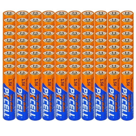 PKCELL 200PCS AAA LR03 1.5V Alkaline Battery, MN2400 E92 AM4 Keyboards Clocks Toys Remote Controls Batteries