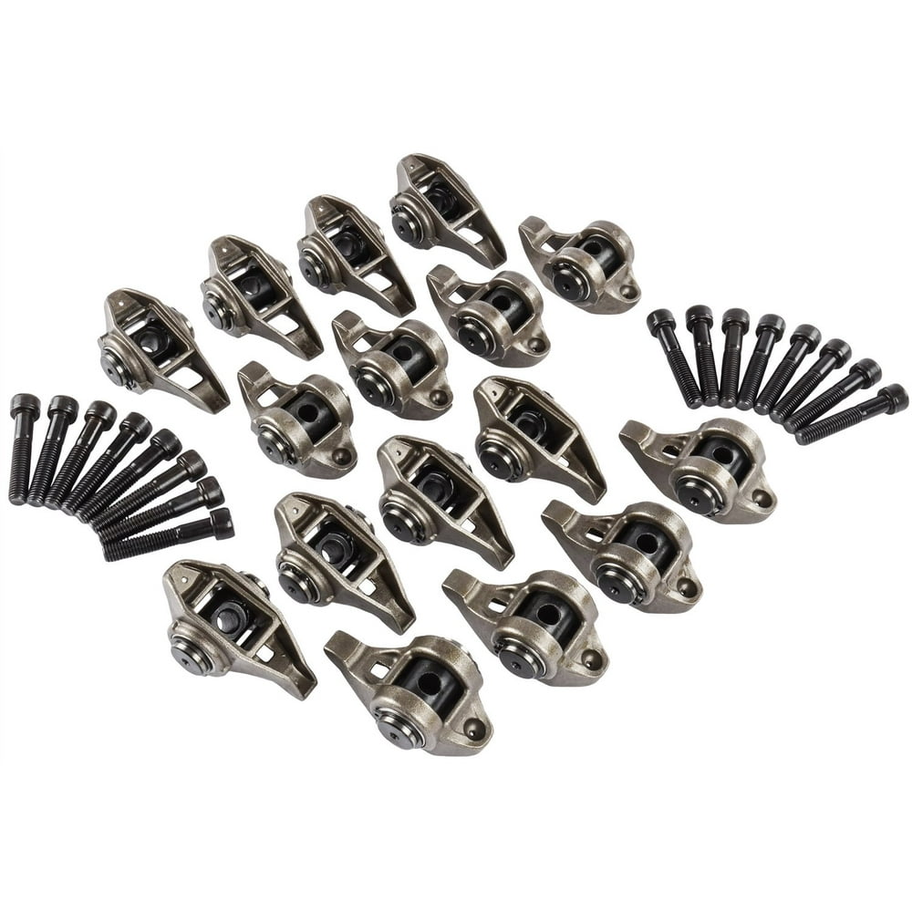 JEGS 20959 LS Series Rocker Arm Set with Upgraded Trunnion Kit with