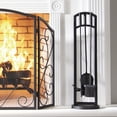 thumbnail image 2 of Pleasant Hearth FA219TA Arched 4 Piece Fireplace Tool Set, 2 of 3
