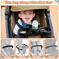 thumbnail image 4 of Bandeja universal para aperitivos Stroller GQIRIL, 4 en 1, con soporte para taza y teléfono, 4 of 8