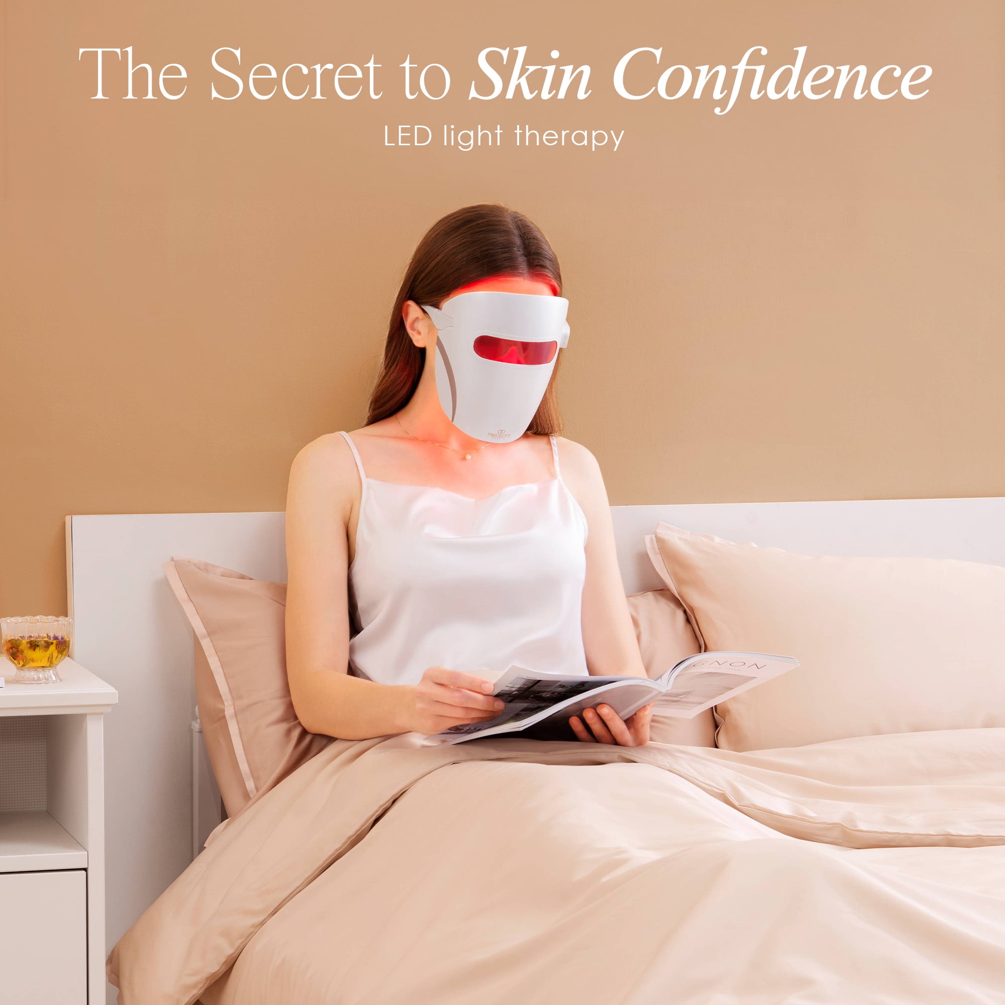 Lumamask Pro | LED赤色光療法フェイスマスク