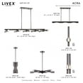 thumbnail image 2 of Livex Lighting - Acra - 1 Light ADA Wall Sconce in Contemporary Style - 5.13, 2 of 13
