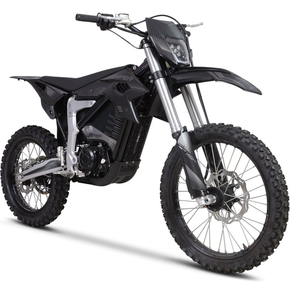 MotoTec Venom 72v 12000w Electric Dirt Bike Black