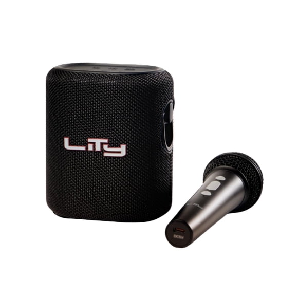 Bocina Portátil Bluetooth Karaoke Con Micrófono Incluido