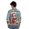 thumbnail image 5 of Merry Christmas Maine Coon Enjoys Catmas Winter Xmas Holiday All Over Print 3D Baseball Jacket Cat Lover Kitten Owner Gifts Bomber Jacket Softball - 02022, 5 of 6