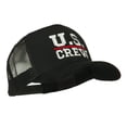 thumbnail image 5 of US Crew Embroidered Mesh back Cap - Black OSFM, 5 of 5