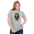 thumbnail image 5 of Butterfly Moth Spiritual Crystal Ball Women's Graphic T Shirt Tees Brisco Brands S, 5 of 5