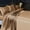 Brown, variant on 3/4-Piece Premium Satin All-Season Bedding Set, Ultra Soft Silky Cool Touch Fabric, Deep Pocket Durable Hemming, Skin-Friendly Breathable Bedroom Bed Linen(Purple,King)