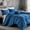 Light Blue, variant on IR Imperial Rooms Duvet Cover King Size, Soft Prewashed 3-Piece Duvet Cover Bedding Set with Pillow Shams, Gray