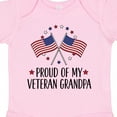 thumbnail image 4 of Inktastic Military Proud of Veteran Grandpa Boys or Girls Baby Bodysuit, 4 of 5
