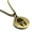 Gold, variant on Stainless Steel Gladiator Warrior Champion Round Medallion Pendant Necklace