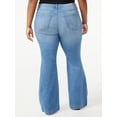 thumbnail image 4 of Sofia Jeans by Sofia Vergara Melisa High-Rise Flare Jeans (Women's), 4 of 6