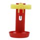thumbnail image 2 of Juego de 10 vasos para beber para pollos, bebedero automático para tetina para aves de corral, taza colgante, accesorios para granja (bebedor de bolas de acero de tres vías), 2 of 8