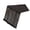 Black, variant on Lace Trim Table Runner 180cm Long Wrinkles Polyester for Living Space