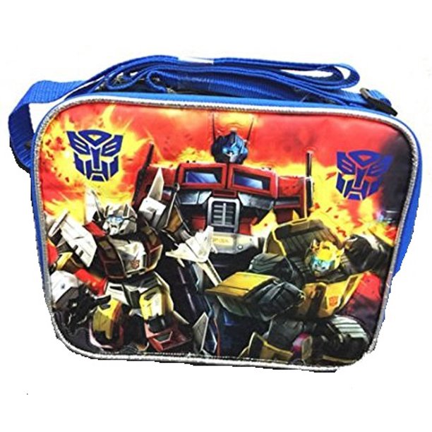 Transformers Lunch Bag Transformers Optimus Prime w/Bumblebee