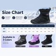 thumbnail image 3 of EQW Kids Snow Boots Boys Girls Waterproof Winter Boots with 3M Thinsulate Insulation Non-Slip Outdoor Warm Boots for Toddler Little Kid Big Kid, 3 of 9