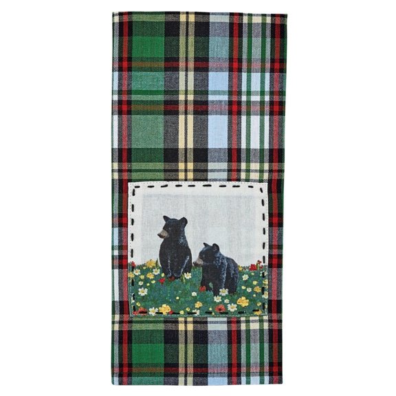 Happy Trails Baby Bear Dishtowels - Set of 2 - Park Designs