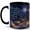 Black, variant on Moonlit Garden Quote 11oz Ceramic Mug, Lavender Lantern Art