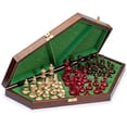thumbnail image 4 of Juego de ajedrez Husaria de madera para tres jugadores, 54 cm, con tablero, 4 of 9