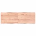 thumbnail image 1 of vidaXL Table Top Light Brown 180x60x(2-6)cm Treated Solid Wood Live Edge, 1 of 7